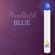 25 LED Flameless Vigil Candles Blue 6